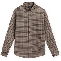 portuguese flannel camisa manga larga feno shirt para hombre
