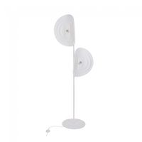 lampara de pie selenitis 2 luces