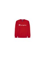 sudadera champion crewneck rojo hombre