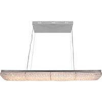 lampara de techo helsinquia 1x68w led 6120lm l120xan28xalregcm transparentecromo