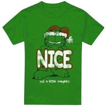 Garfield Camiseta A Little Naughty para hombre