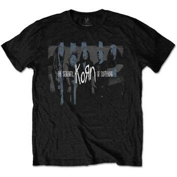 Korn Camiseta manga larga Block Photo para mujer