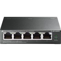 switch tp-link tl-sg105mpe 5 puertos gigabit 4 poe l2 easy smart