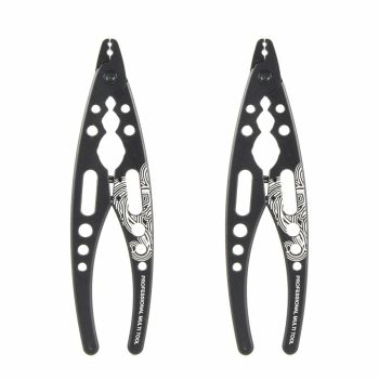 Alicates amortiguadores de sujeción de cabeza esférica HUDY de metal, herramienta multiusos profesional para coches tele