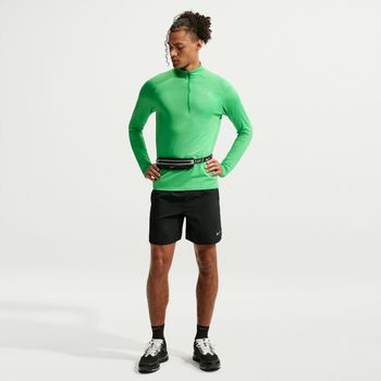 Nike Stride Half-Zip  Camiseta de running Hombres - verde, plateado