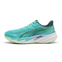 zapatillas puma velocity nitro 5 hyrox verde amarillo aw26 talla 465 - eur