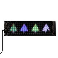 panel letrero led  pixels flexible klack programable texto animaciones reloj etc