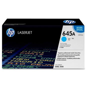HP 645A Tóner Original Laserjet Cian