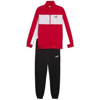 Puma Chaqueta deporte Ensemble de survêtement Poly Colorblock rouge para hombre