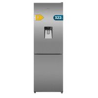 cecotec frigorifico combi total no frost de 322l bolero coolmarket combi 322i wd inox e 1855 cm de alto 595 cm de ancho