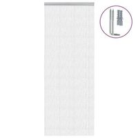 mosquitera de cadena para puerta aluminio 80x212 cm vidaxl