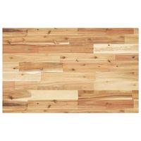 tablero de mesa  tablero escritorio rectangular madera maciza acacia 160x50x4 cm