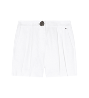 ax armani exchange para mujer xw001983af21530u0002 shorts cintura alta blanco m casual lino