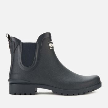Barbour Women's Wilton Chelsea Wellies - Navy - UK 4