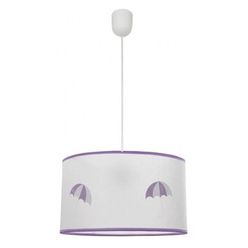 Colgante lluvia 1xe27 lila regx30d