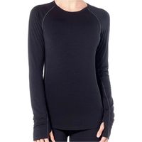 icebreaker camiseta manga larga wmns 200 zone ls crewe para mujer