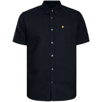 Lyle & Scott Camisa manga corta Camisa Oxford de manga corta para hombre