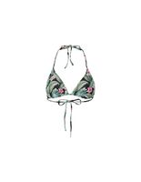 sujetador bikini pieces pcbaomi triangle bc mujer hawaiian tropical