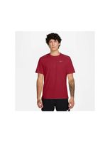camiseta de running nike df uv miler ss hombre rojo