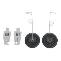 piezas de repuesto para el avion rc eachine f4u corsair vmf-217 con envergadura de 500 mm conjunto completo de tren de