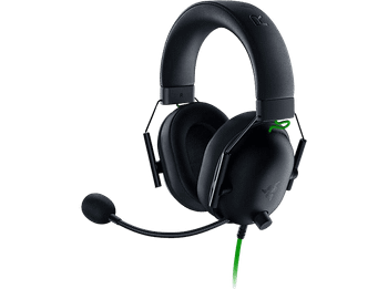 Auriculares gaming - Razer BlackShark V2X, De diadema, Con cable, Jack 3.5 mm, Sonido 7.1, Micrófono, Negro
