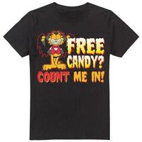 garfield camiseta count me in para hombre