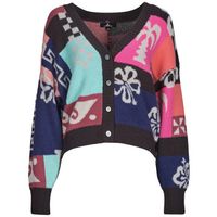 rip curl chaqueta de punto keepsakes jacquard cardi para mujer