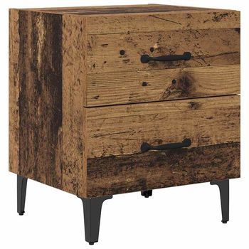 Mueble Cama Madera Vieja 40 X 35 X 47,5 Cm Madera De Ingeniería Vidaxl