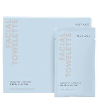 nuface prep-n-glow facial towelette 20 pack