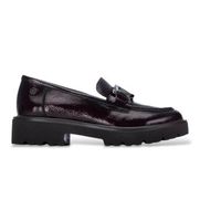 xti para mujer 14625803-burdeos mocasines 146258 burdeos 39 3 a 5cm ninguno casual granate clasico charol