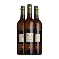 gonzalez byass vino generoso vina ab amontillado manzanilla-sanlucar 12 anos 75 cl 165 vol pack de 3 unidades