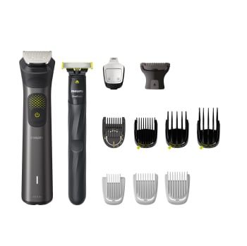 Multigroom Philips Series 9000 MG9540/15, 27 Posiciones, 120 minutos Autonomía, Cuchillas Self Sharpening Stainless Steel