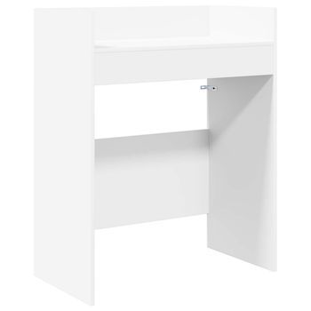 Mesa De Dj Blanco 102 X 45 X 102 Cm Madera De Ingeniería Vidaxl