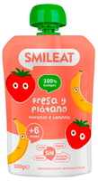 smileat pouch fresa y platano eco 6m 100 gr