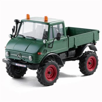 FMS FCX24 RTR Mercedes para Benz 421 Unimog 1/24 2.4G 4WD coche RC Rock Crawler ejes de portal de dos velocidades camión