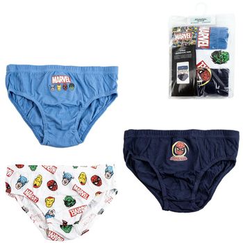 Dessins Animés Braguitas Pack 3 Slips en Blíster Niño para niño