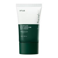 anua cosmetica facial heartleaf silky moisture sun cream spf 50 crema protectora facial