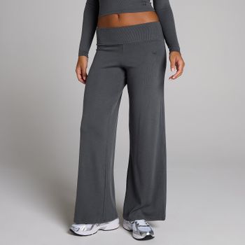 Mallas acanaladas de pierna ancha para mujer de MP - Gris robusto - XL