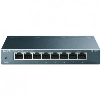 TP-Link TL-SG108S Switch No Administrado 8 Puertos Gigabit Ethernet