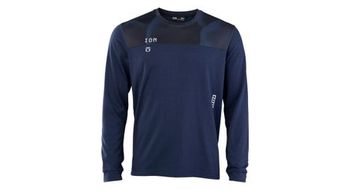 Maillot mtb de manga larga para hombre ion traze  strong amp   strong  azul