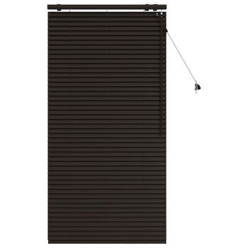 Persiana Veneciana Marrón Oscuro 95 X 160 Cm 35 Mm Vidaxl