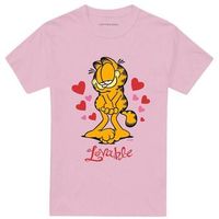 garfield camiseta lovable para mujer