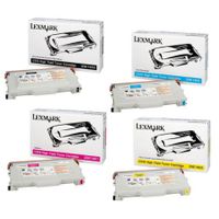 lexmark 20k1403400 full set original toners 4 pack