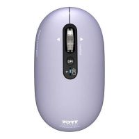 raton port designs pure mac bluetooth 3200 dpi lavanda recargable multidispositivo