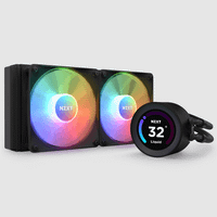 refrigeracion liquida nzxt kraken elite 240mm  rgb fan  negro  lcd plus