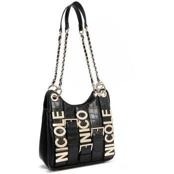 Nicole Lee Bolso de mano CALISTA BOLSO DE HOMBRO CON CADENA (NEGRO) para mujer