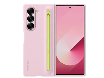 Funda móvil - Samsung Slim S Pen Case, Para Galaxy Z Fold6, Rosa