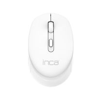 raton inca iwm-243rb inalambrico rf 24 ghz 1600 dpi blanco botones silenciosos