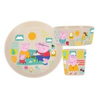 vajilla infantil set 3 pzas marca
