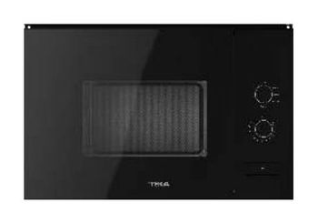 Microondas Teka ML 820 FI BK 20L 800W Integrable Cristal Negro Descongelación Automática